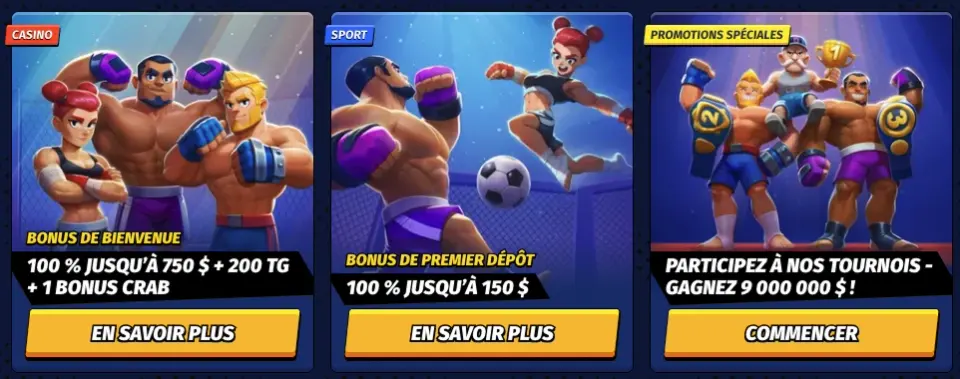 Bonus BigClash Casino